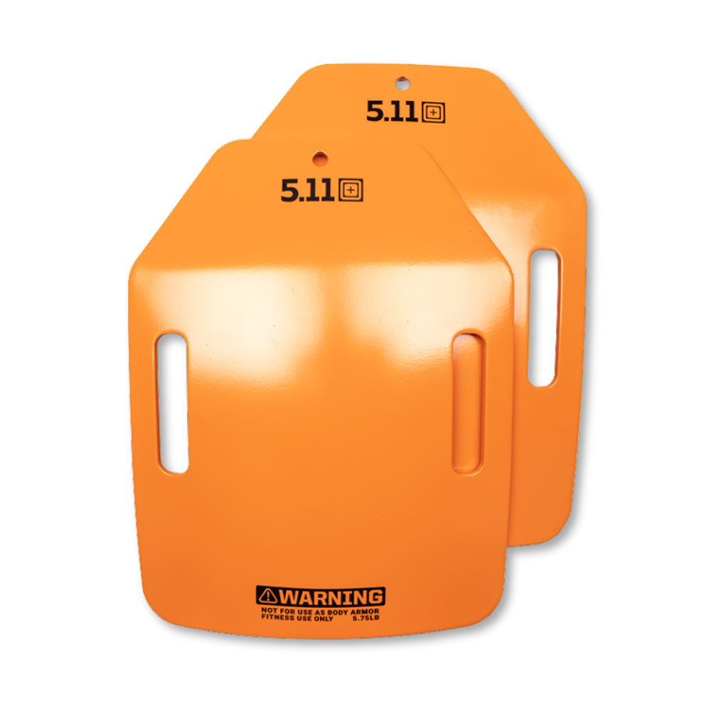 5.11 Tactical - 5.25 KG Weight Plate Pair | Weathered Orange