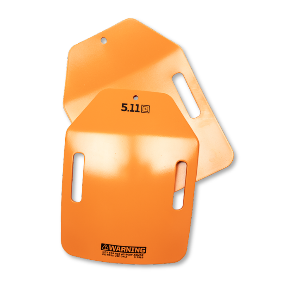 5.11 Tactical - 5.25 KG Weight Plate Pair | Weathered Orange