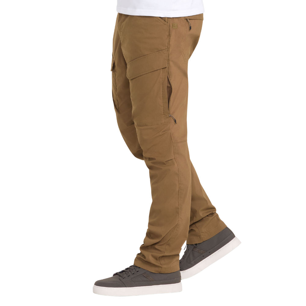 5.11 Tactical Meridian pant in Kangaroo, side view right