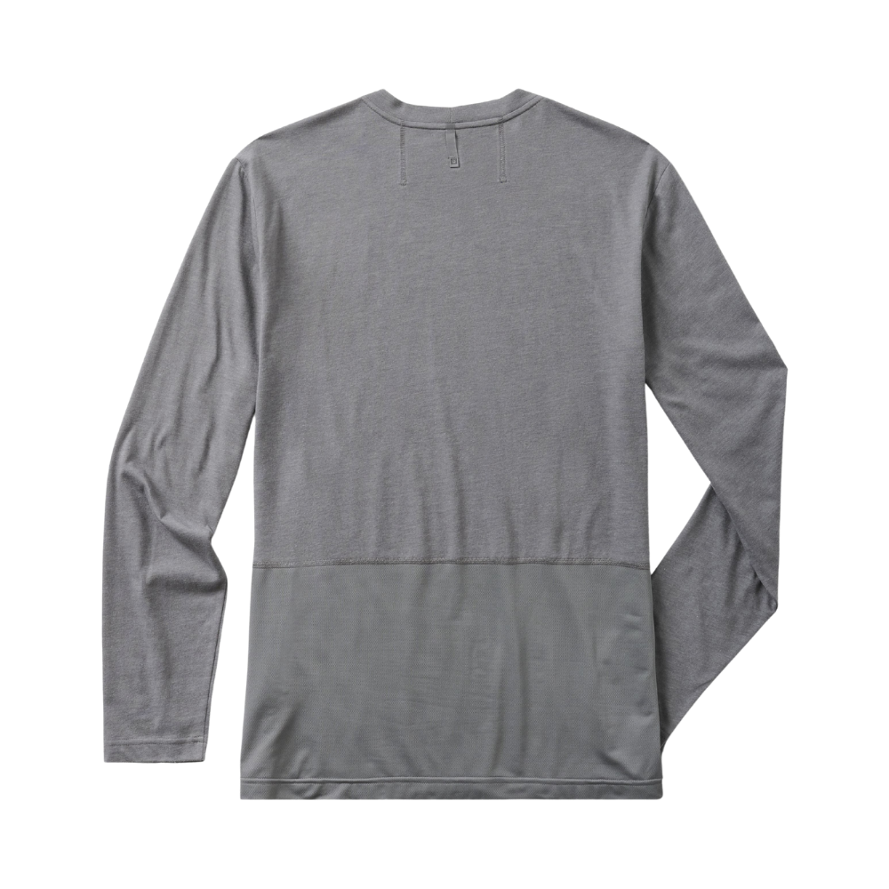 5.11 Tactical PT-R Charge Long Sleeve 2.0 in Storm Heather, back view