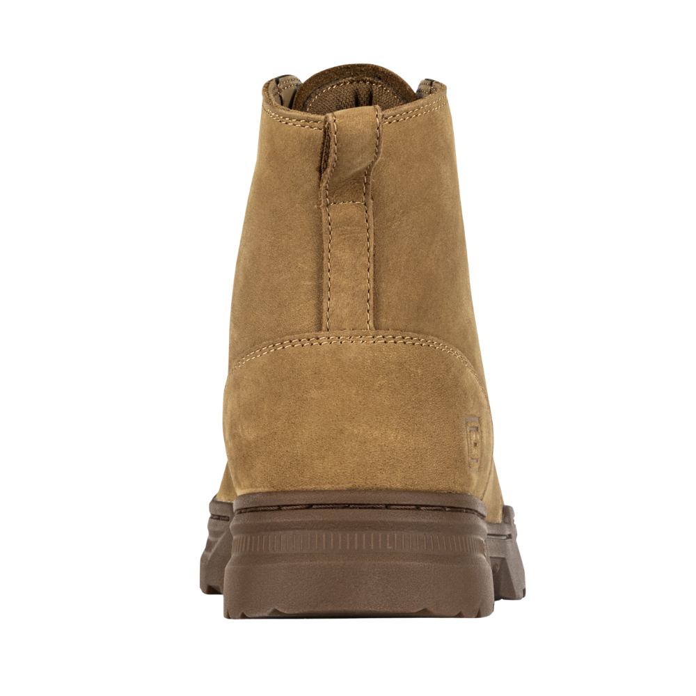 5.11 Tactical Rambler 6-inch Boot in Dark Coyote, back view