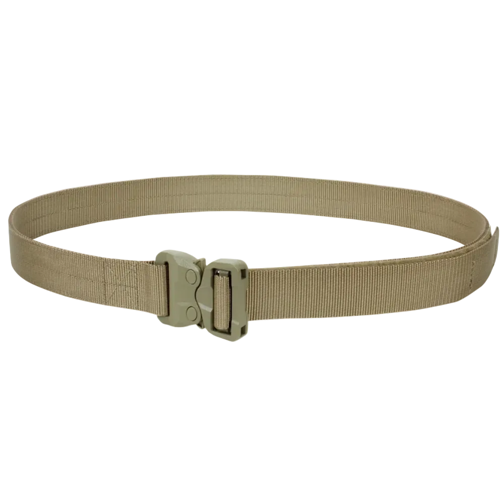 Condor Outdoor GT Cobra Belt in coyote tan with quick-release Cobra buckle