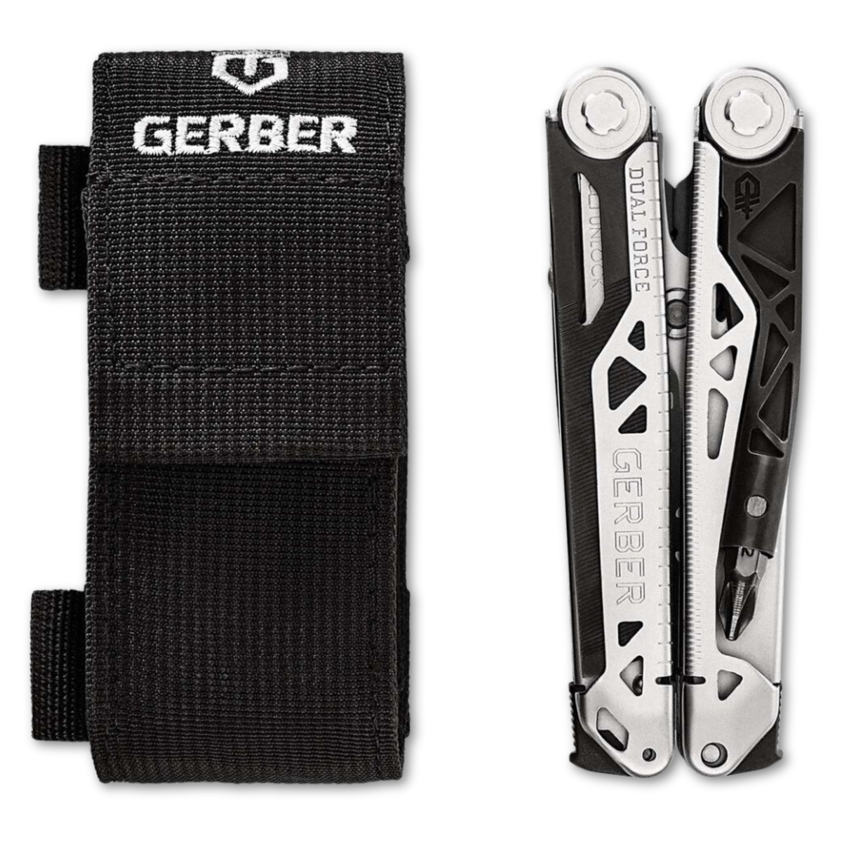 Gerber - Dual-Force Multi-Tool | Stainless/Black