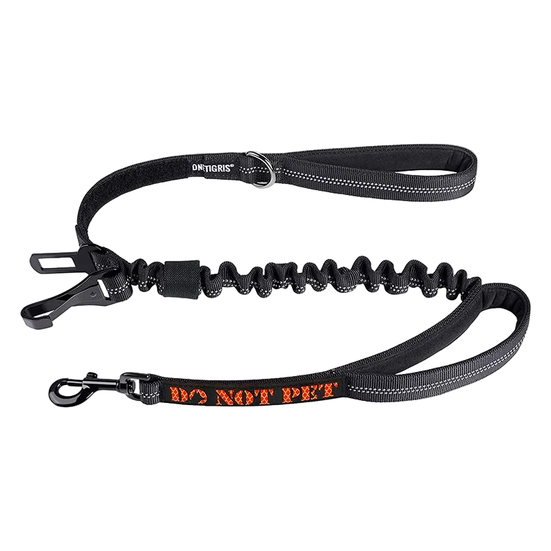 ONETIGRIS - Dog Leash 17 | w/ Seat Belt Buckle