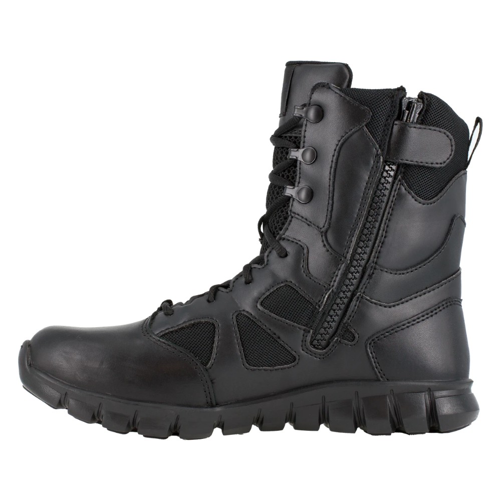 Reebok - Sublite Cushion Men's | 8" Tactical Boot with Side Zipper