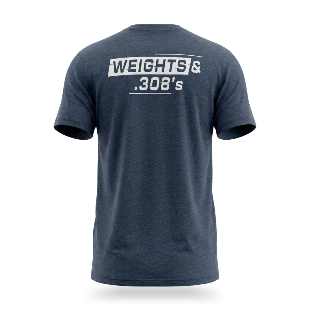 TacSource - Weights & .308's Tee | New Zealand Flag