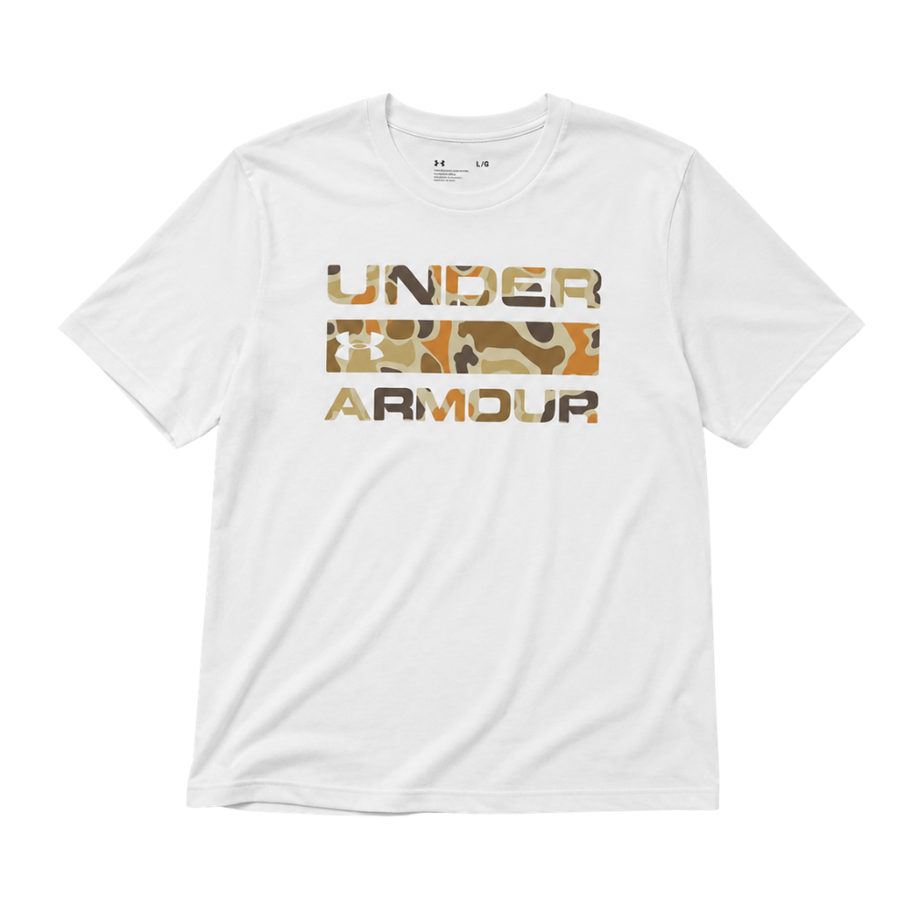 Under Armour - Stacked Logo Fill Tee