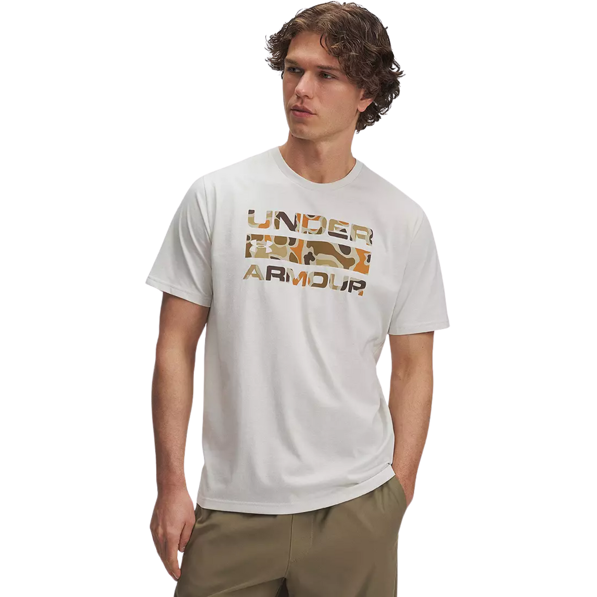 Under Armour - Stacked Logo Fill Tee