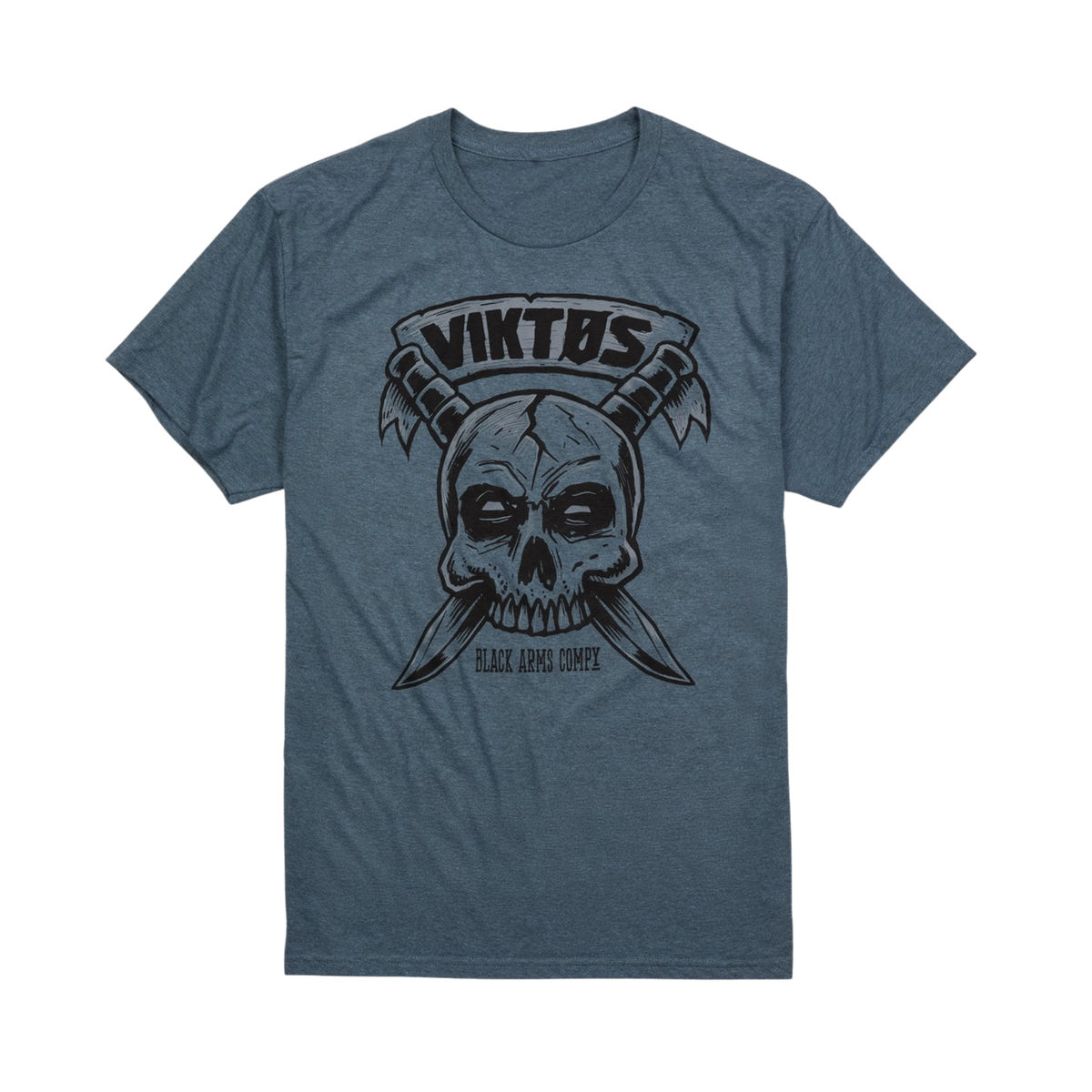 VIKTOS - Kbarred Tee Jade | Black Heather