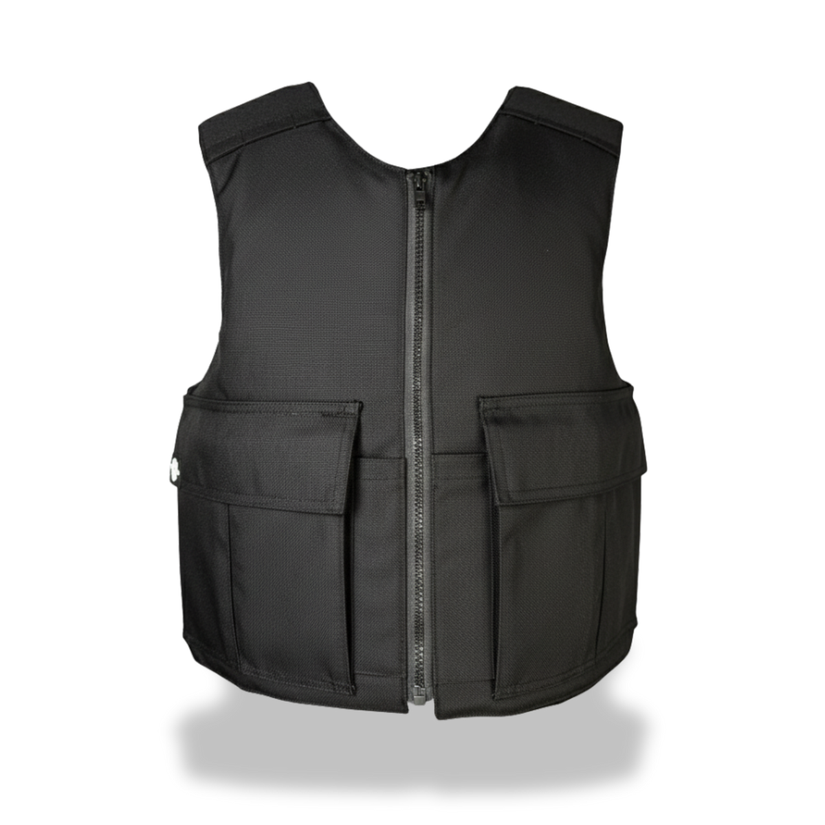 EnGarde PUMA anti-stab vest in black front view
