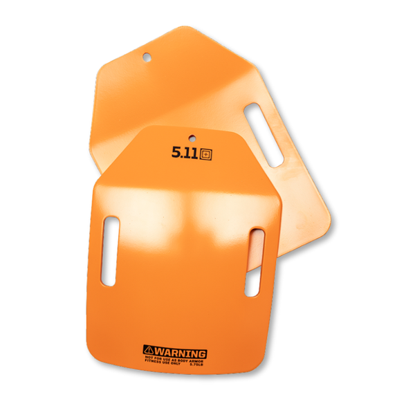 5.11 Tactical - 5.25 KG Weight Plate Pair | Weathered Orange