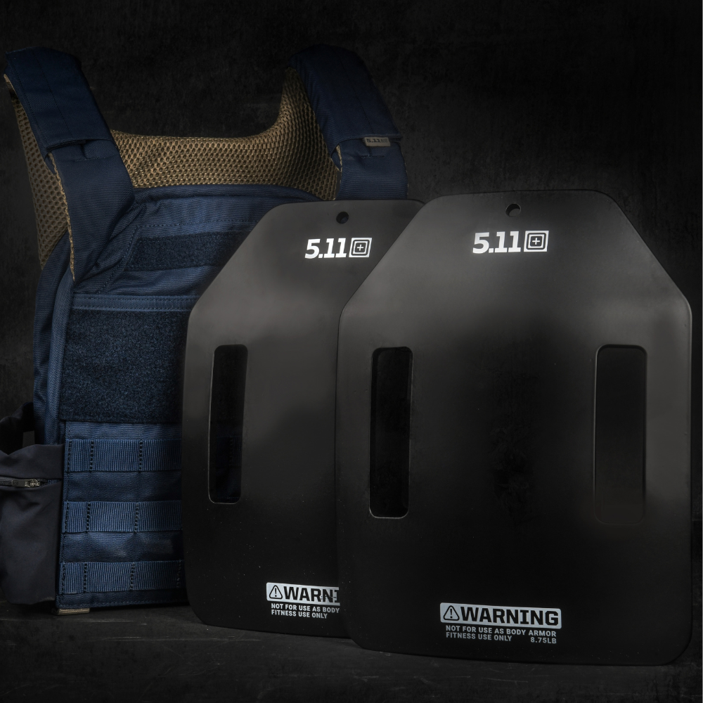 5.11 Tactical - 7.8 KG Weight Plate Pair | Black