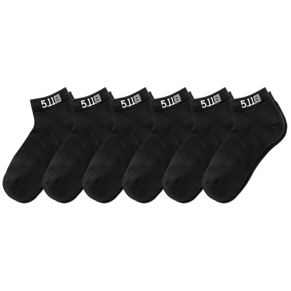 5.11 Tactical - PT-R Basic Ankle Socks (Pack of 6)