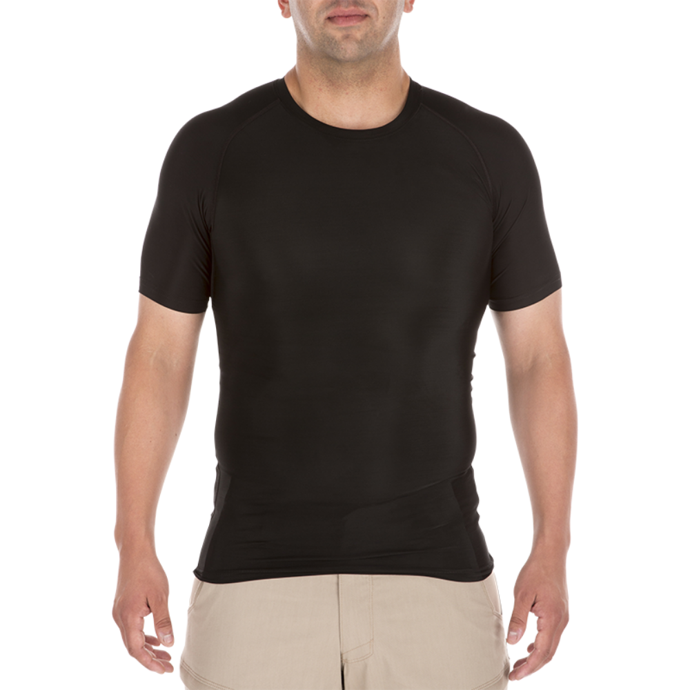 5.11 Tactical - Tight Crew Short Sleeve Shirt | Black