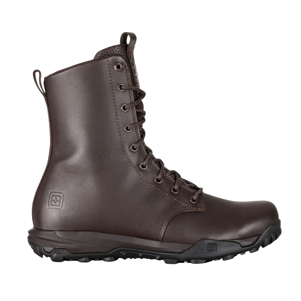 5.11 Tactical A/T HD 8-inch Boot in Black Coffee, right side view
