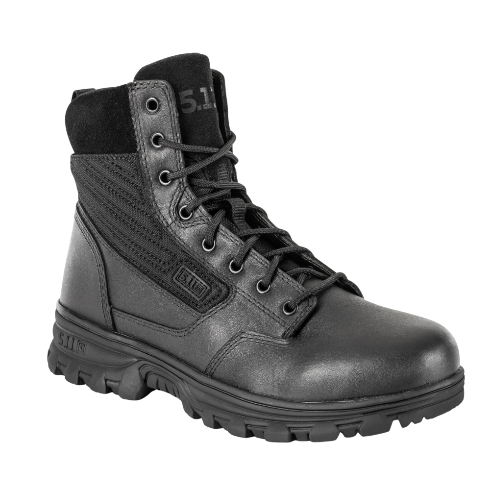 5.11 Tactical EVO 2.0 6-inch Side Zip Boot, angled front view