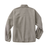 5.11 Tactical HQ Tech Fleece Jacket in Mushroom, back view