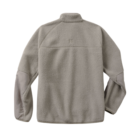 5.11 Tactical HQ Tech Fleece Jacket in Mushroom, back view