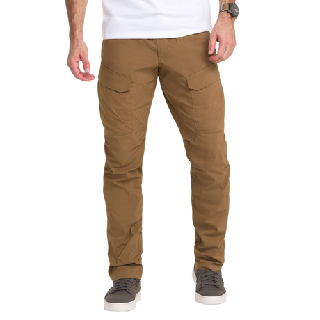 5.11 Tactical Meridian pant in Kangaroo, front view