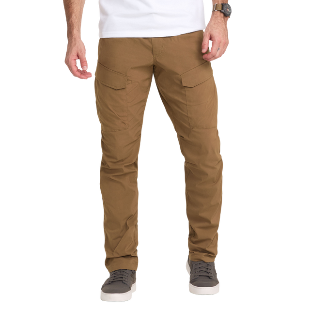 5.11 Tactical Meridian pant in Kangaroo, front view