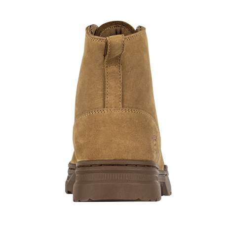 5.11 Tactical Rambler 6-inch Boot in Dark Coyote, back view