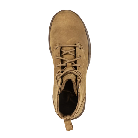 5.11 Tactical Rambler 6-inch Boot in Dark Coyote, top view