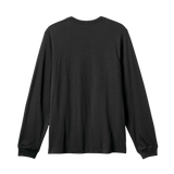 5.11 Tactical Weathered Lock Up Long Sleeve Tee in Black, back view