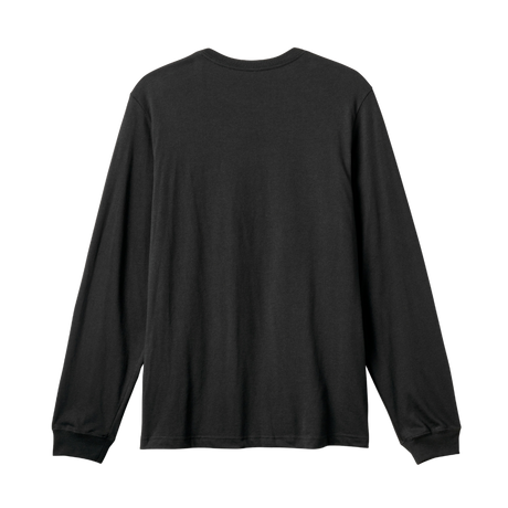 5.11 Tactical Weathered Lock Up Long Sleeve Tee in Black, back view