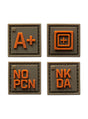 5.11 Tactical Blood Type Patch Kit A Positive-Morale Patches-5.11 Tactical-TacSource