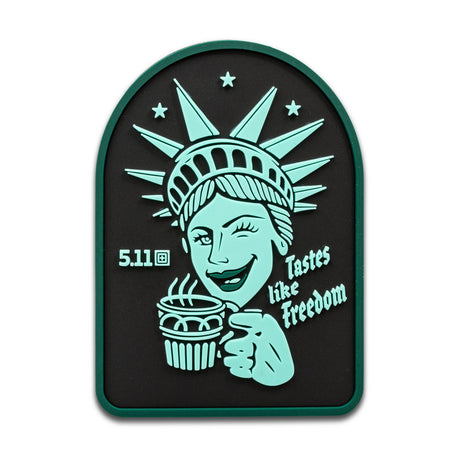 5.11 Tactical Liberty Coffee Patch-Morale Patches-5.11 Tactical-TacSource