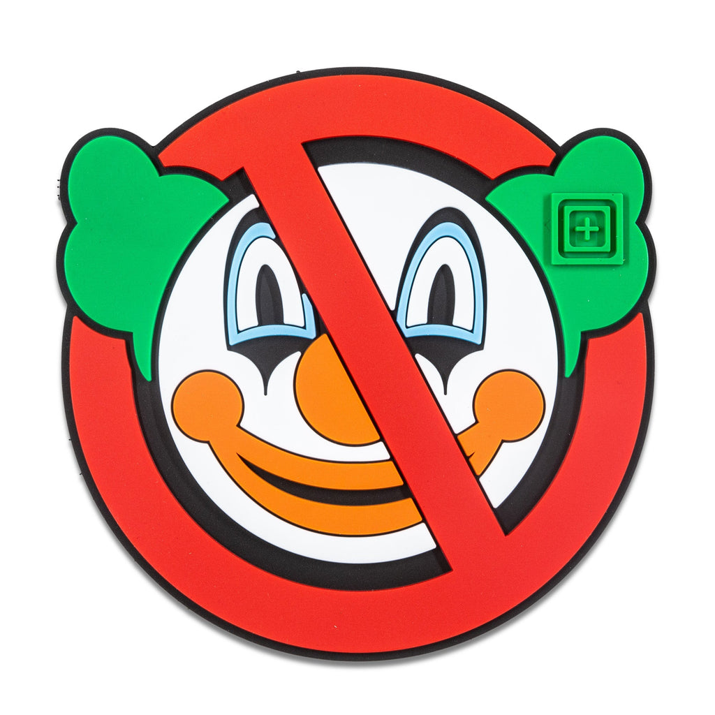 5.11 Tactical No Clowns Patch-Morale Patches-5.11 Tactical-TacSource