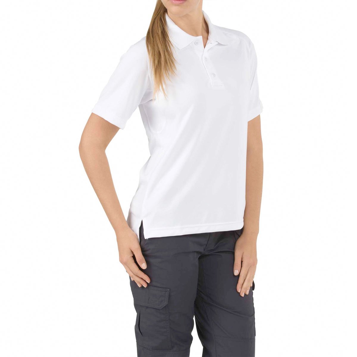 5.11 Tactical - Womens Pro Polo | White