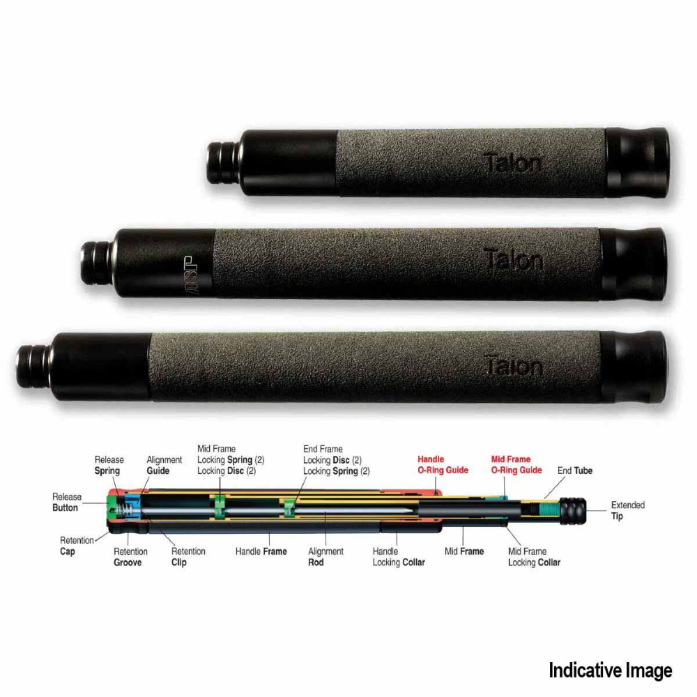 ASP - Talon Infinity DiscLoc Steel Baton w/ Foam Grip | 50cm