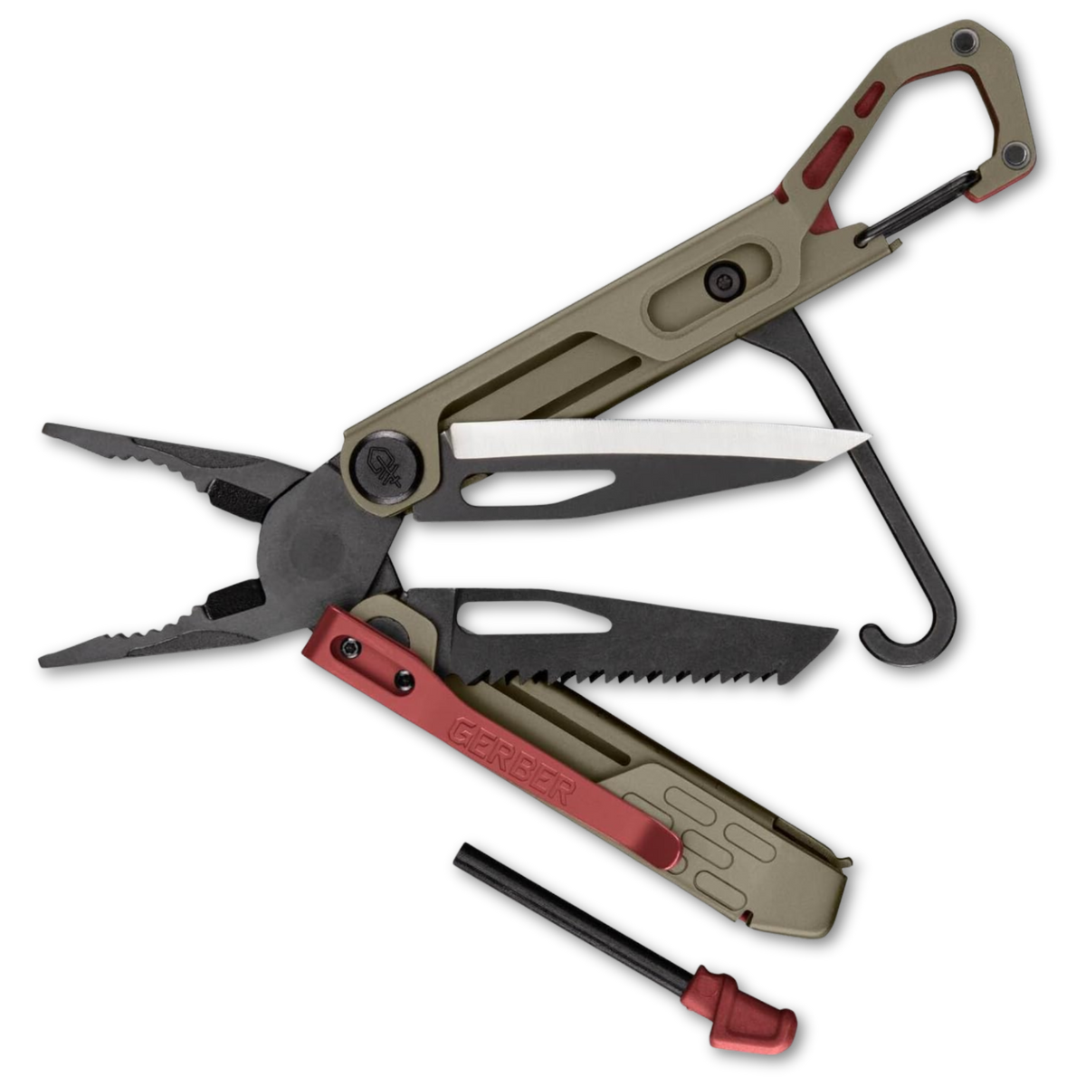 Gerber - Stakeout Spark Multi-Tool | Coyote/Red