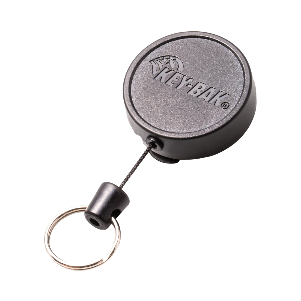 KEY-BAK - MID6 Heavy Duty Retractable Keychain |  Belt Clip