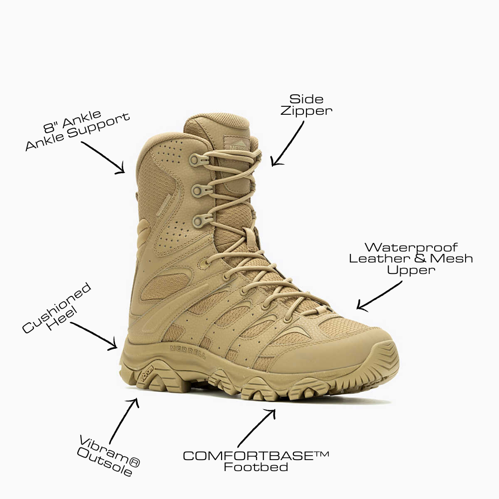 Zipper Merrell Tactical Boots Merrell Tactical MOAB Tactical 8