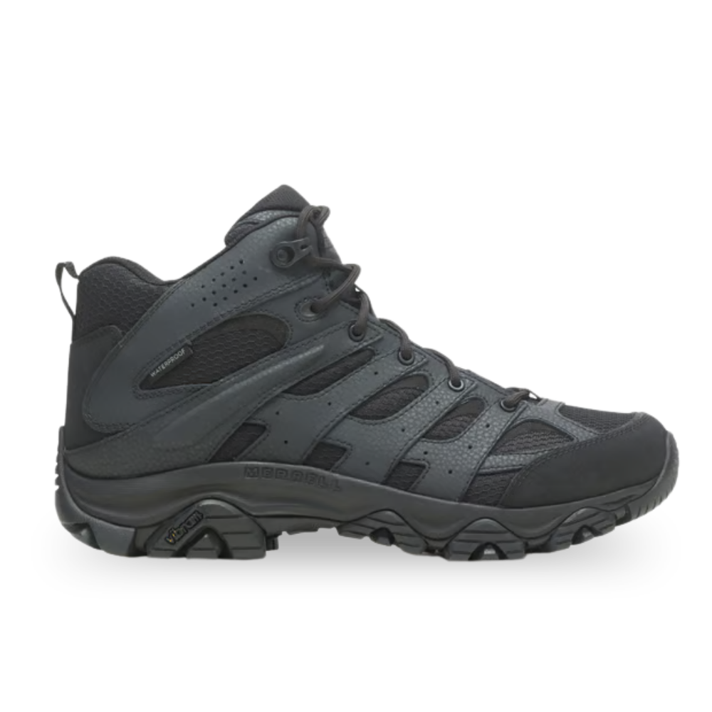 Merrell Tactical - MOAB 3 Mid Tactical Waterproof Boots | Black