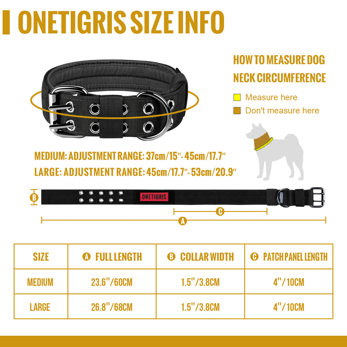 ONETIGRIS - Dog Collar 02
