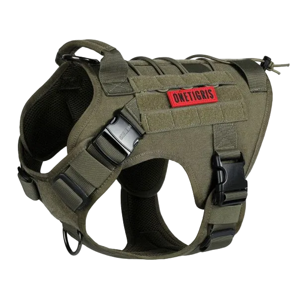 ONETIGRIS - Fire Watcher K9 Harness 2.0 | Metal Buckle