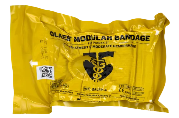 Elite First Aid - OLAES Modular Bandage | 4 Inch Flat