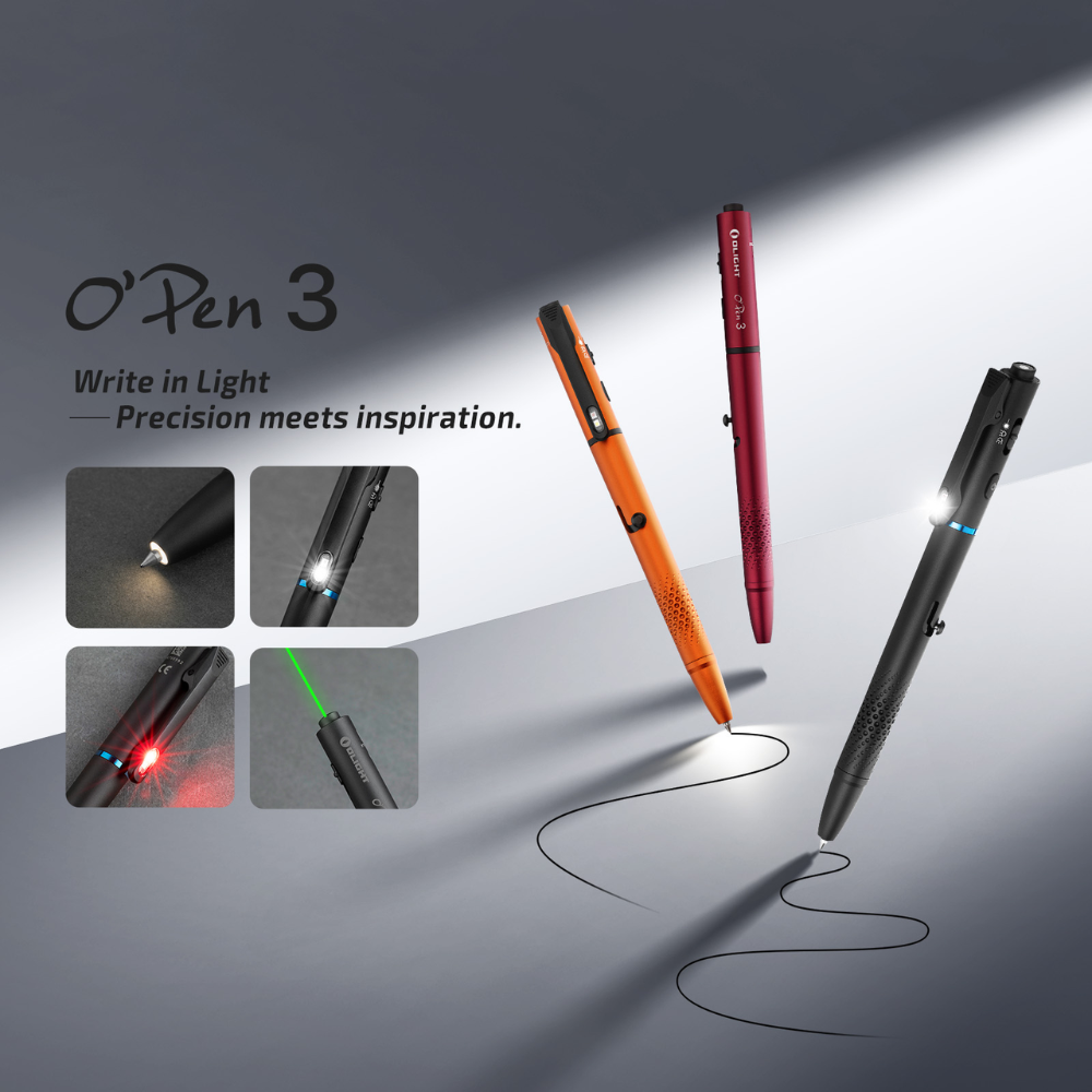 Olight - Open 3 LED Pen Light