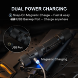 Powertac - E9R GEN4 |2550 Lumen Tactical EDC Flashlight