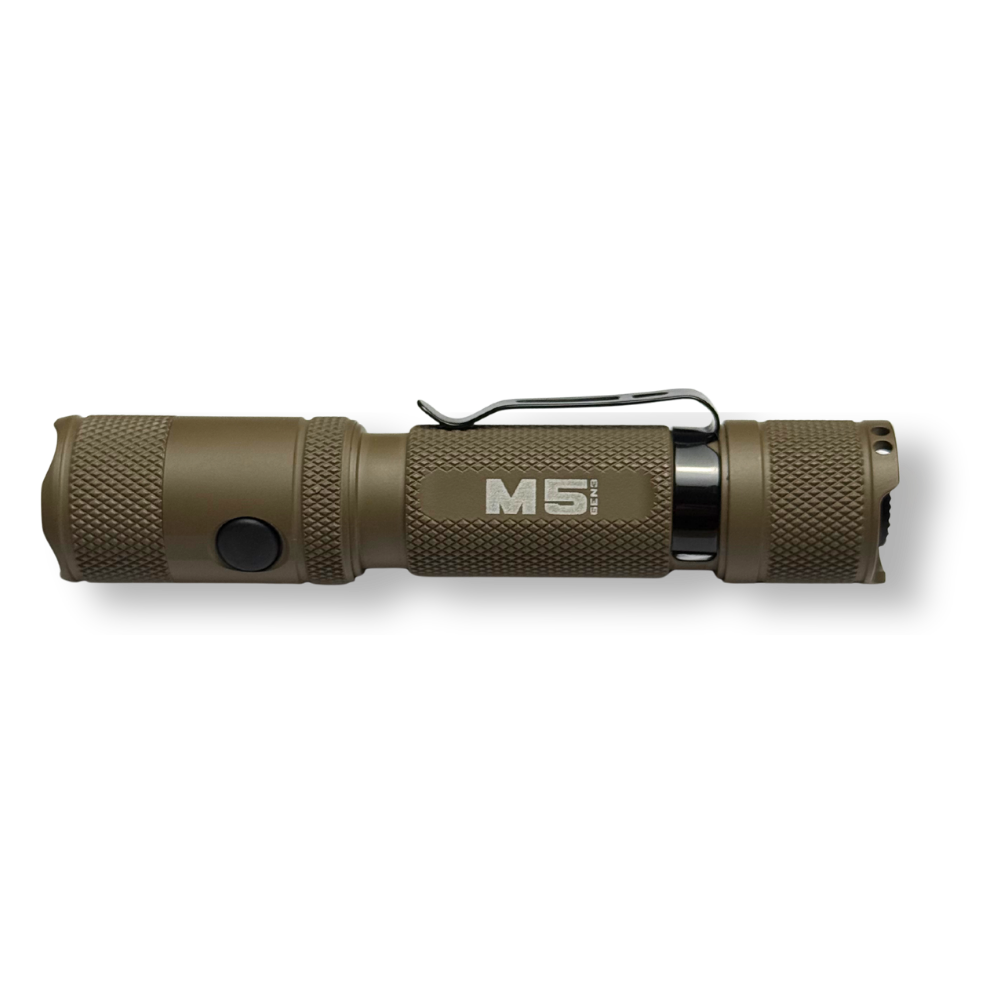 Powertac - M5 Gen3 | 2030 Lumen EDC High Power Flashlight
