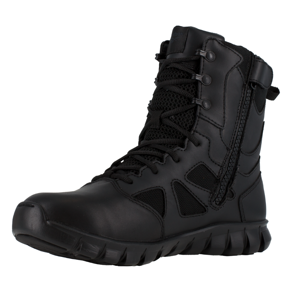 Reebok - Sublite Cushion Men's | 8" Tactical Waterproof Boot with Side Zipper