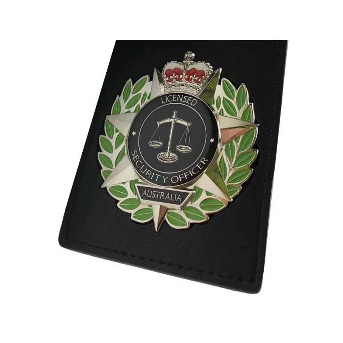SpyTek - Licensed Security Officer Star Badge with ID Wallet