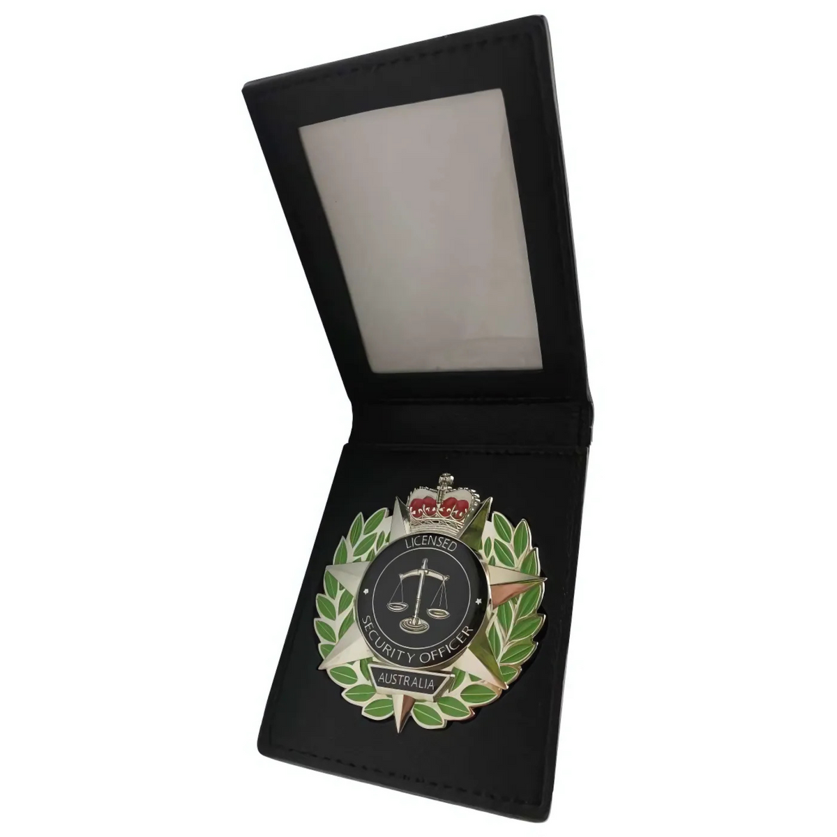 SpyTek - Licensed Security Officer Star Badge with ID Wallet