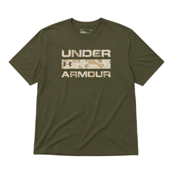 Under Armour - Stacked Logo Fill Tee