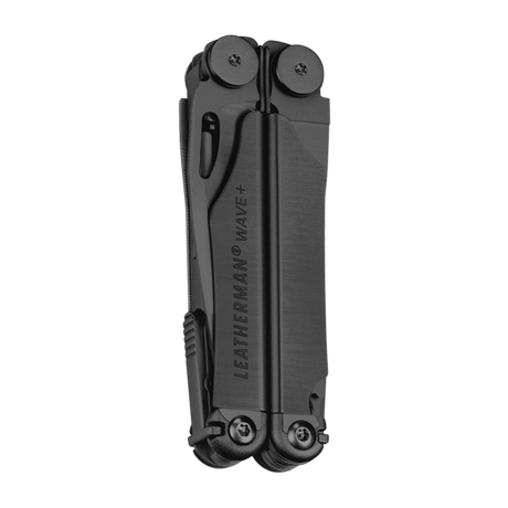 Leatherman Wave + Black with Black Nylon MOLLE Sheath-Multi-Tools-Leatherman-TacSource