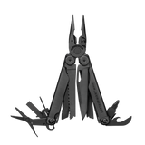 Leatherman Wave + Black with Black Nylon MOLLE Sheath-Multi-Tools-Leatherman-TacSource