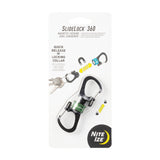 Nite Ize SlideLock 360° Magnetic Locking Carabiner Olive-Outdoor and Survival-Nite-Ize-TacSource